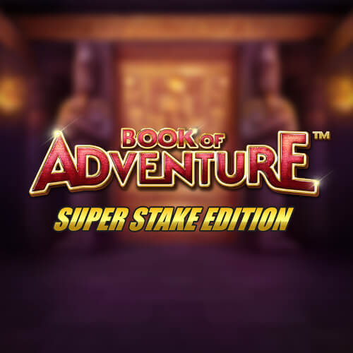 Logo of Book of Adventure Super Stake Edition from Stakelogic at Spin Dynasty Casino