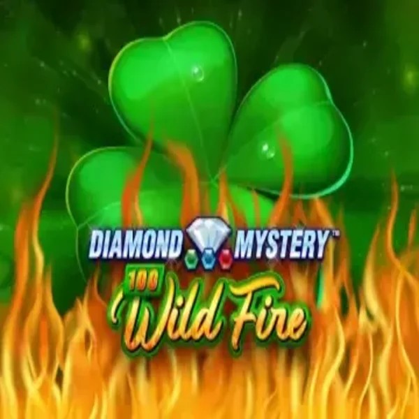 Diamond Mystery 100 Wild Fire game by Greentube – logo hosted on Spin Dynasty Casino