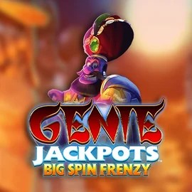 Genie Jackpots: Big Spin Frenzy slot visual from Blueprint Gaming available on spindynastys.com