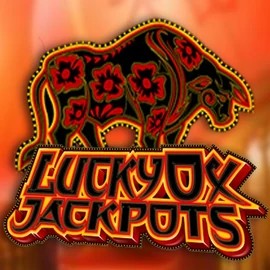 Logo of Lucky Ox Jackpots from Rival at Spin Dynasty Casino