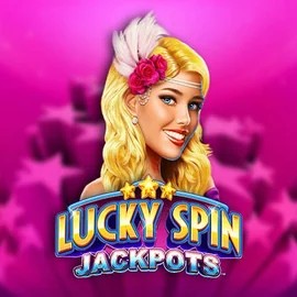 Lucky Spin Jackpots game by Novomatic – logo hosted on Spin Dynasty Casino