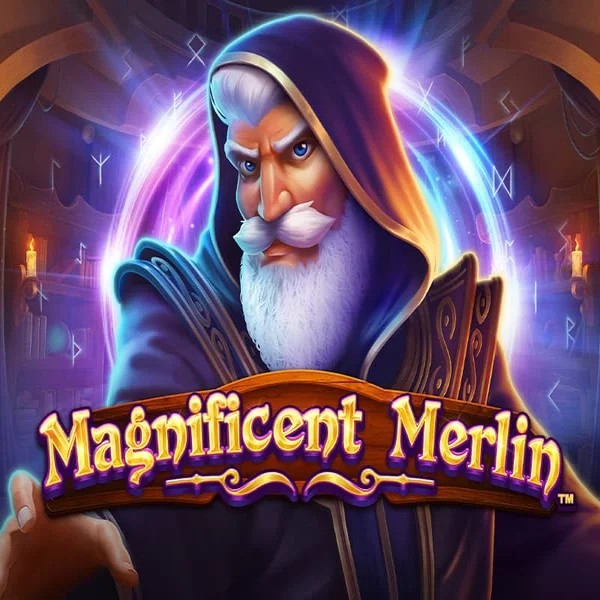 Magnificent Merlin casino game by Greentube – featured logo at Spin Dynasty Casino