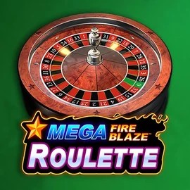 Mega Fire Blaze Roulette slot logo by Playtech at Spin Dynasty Casino
