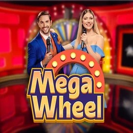 Mega Wheel online game logo by Pragmatic Play on spindynastys.com