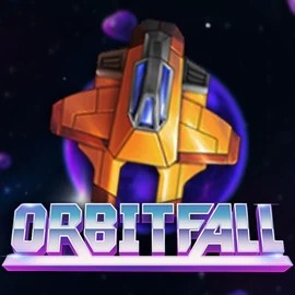 Orbitfall slot logo by ELK Studios at Spin Dynasty CasinoOrbitfall