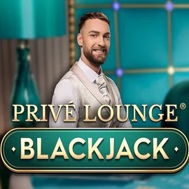 Privé Lounge Blackjack slot visual from Pragmatic Play available on spindynastys.com