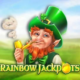 Rainbow Jackpots logo by Red Tiger Gaming Spin Dynasty Casino