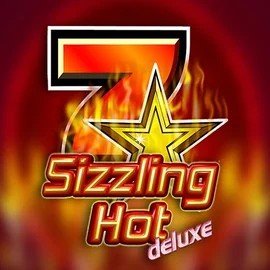 Try Sizzling Hot Deluxe slot by Novomatic on spindynastys.com – logo image