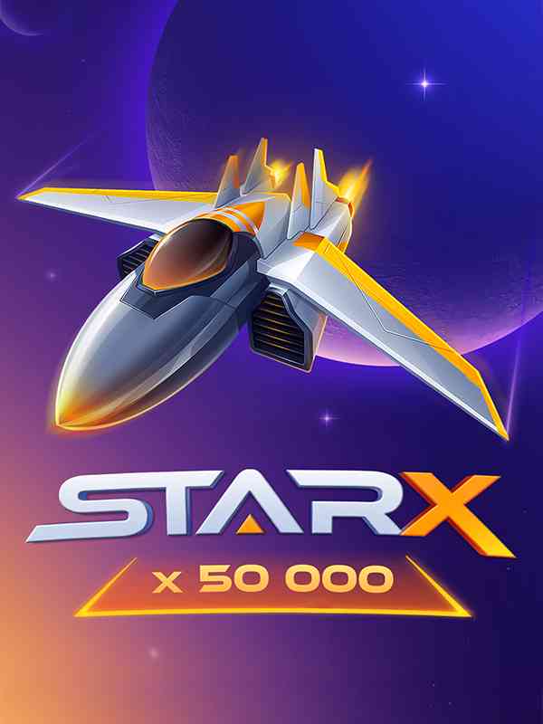 Logo of StarX from 100HP Gaming at Spin Dynasty Casino