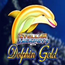 Dolphin Gold with Stellar Jackpots logo by Lightning Box Game at Spin Dynasty Casino