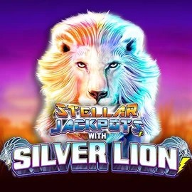 Stellar Jackpots with Silver Lion game by Lightning Box Game – logo hosted on Spin Dynasty Casino