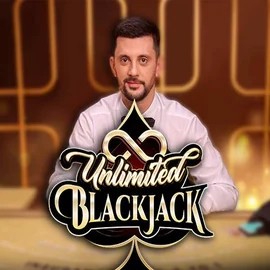 Unlimited Blackjack game by Ezugi – logo hosted on Spin Dynasty Casino