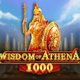 Slots logo of Wisdom of Athena 1000 from Pragmatic Play at Spin Dynasty Casino