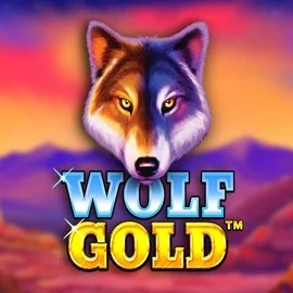 Wolf Gold slot logo by Pragmatic Play at Spin Dynasty Casino